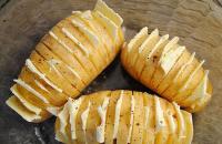 Картошка-гармошка в духовке (пошаговый рецепт с фото)